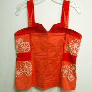 Anthropologie Floreat Lobata tank/camisole/crop